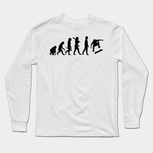 Evolution of the Skateboarder Long Sleeve T-Shirt